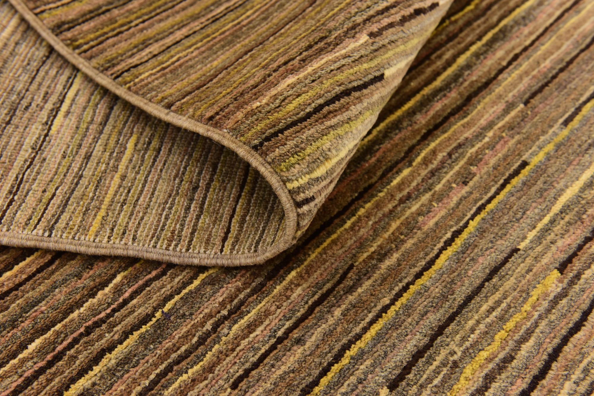 5' 9 x 8' 5 Hand Knotted Modern Ziegler Rug