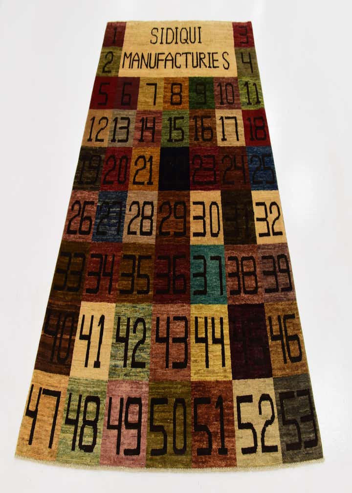 4' 10 x 6' 7 Hand Knotted Modern Ziegler Rug