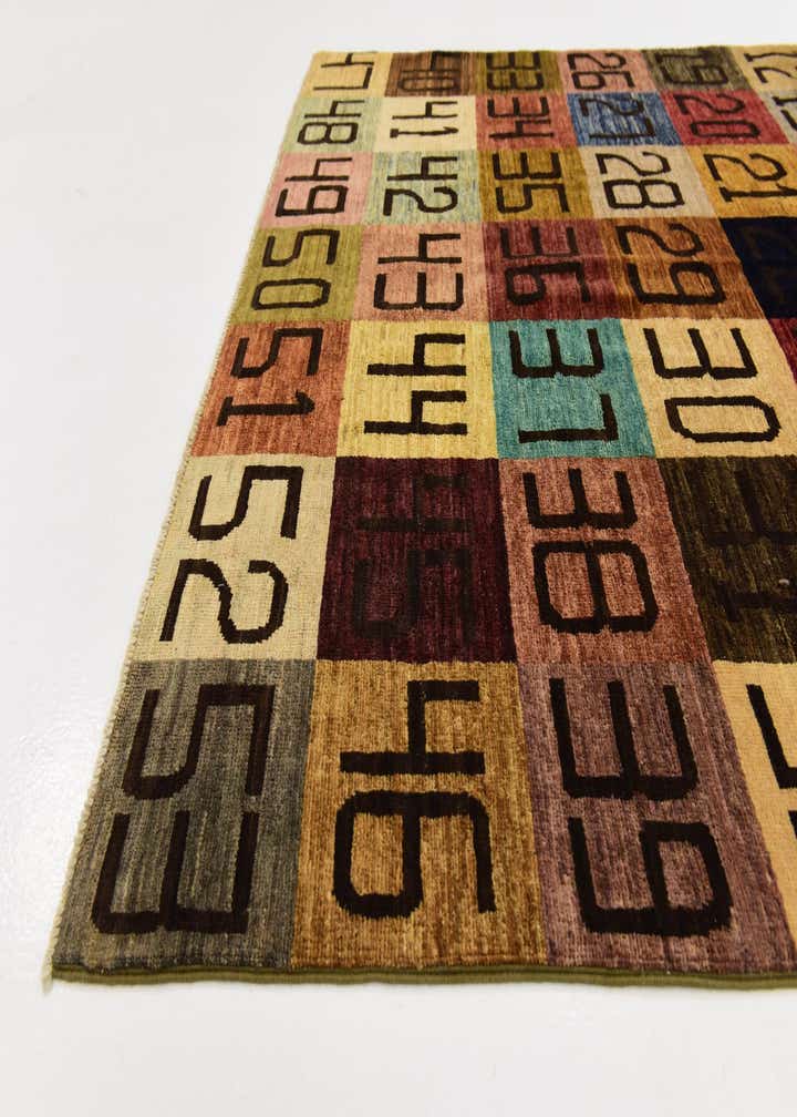 4' 10 x 6' 7 Hand Knotted Modern Ziegler Rug
