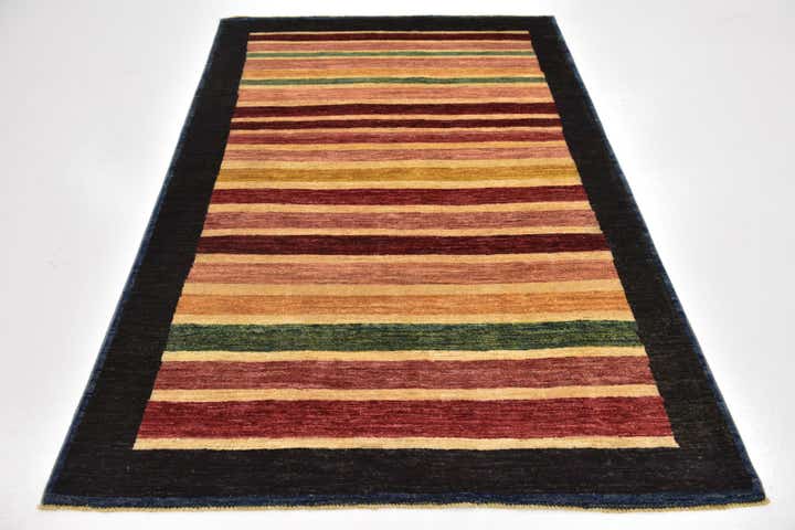 4' x 6' Hand Knotted Modern Ziegler Rug