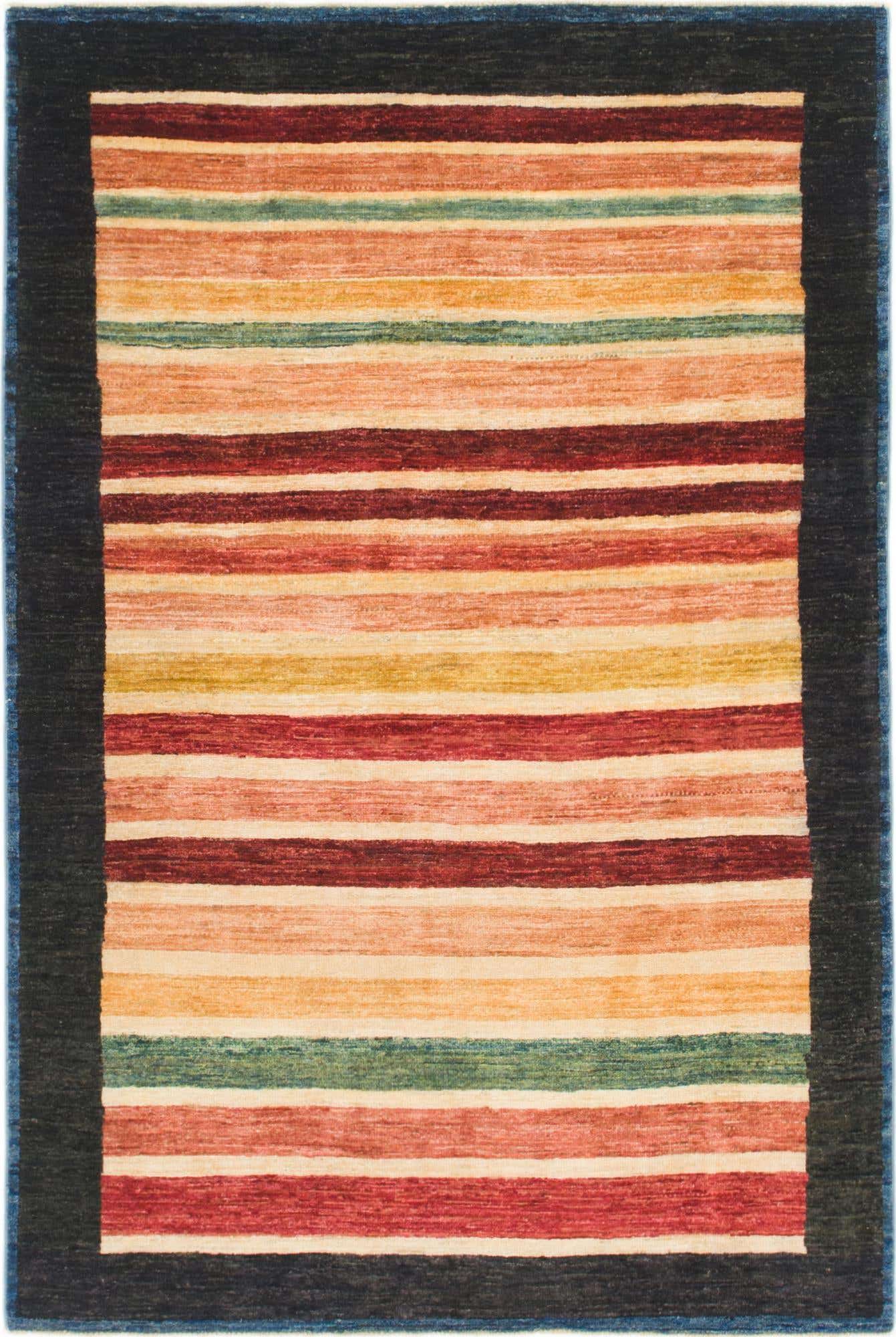 4' x 6' Hand Knotted Modern Ziegler Rug