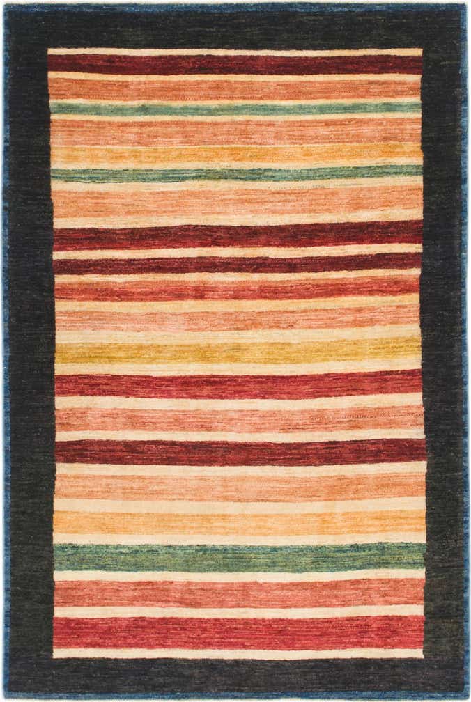 4' x 6' Hand Knotted Modern Ziegler Rug