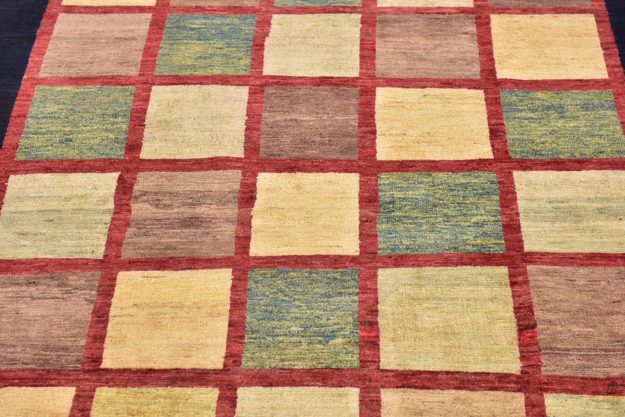 5' x 6' 10 Hand Knotted Modern Ziegler Rug