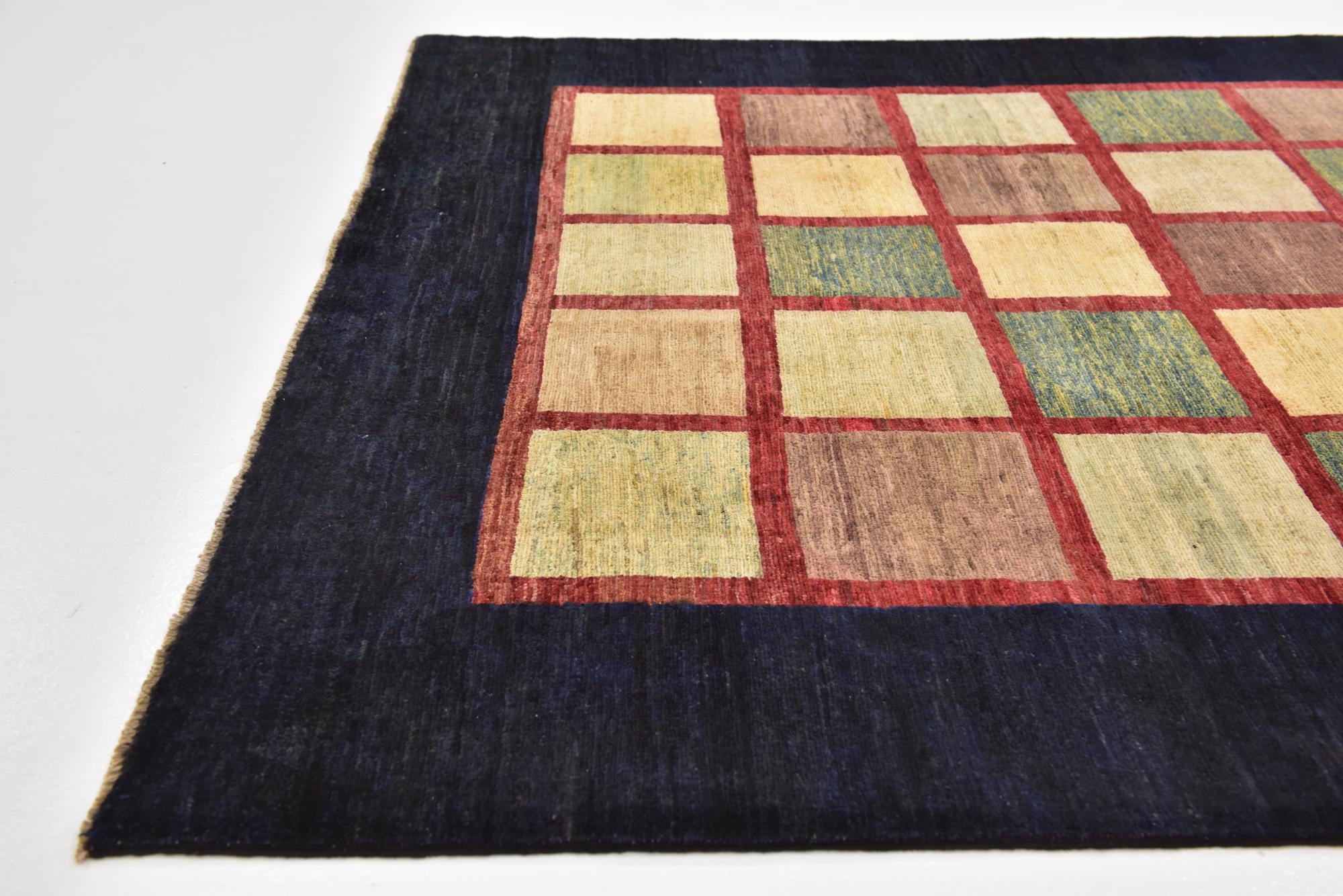 5' x 6' 10 Hand Knotted Modern Ziegler Rug