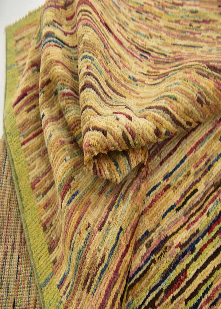 4' 9 x 6' 9 Hand Knotted Modern Ziegler Rug