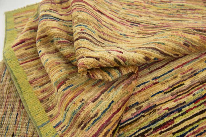 4' 9 x 6' 9 Hand Knotted Modern Ziegler Rug