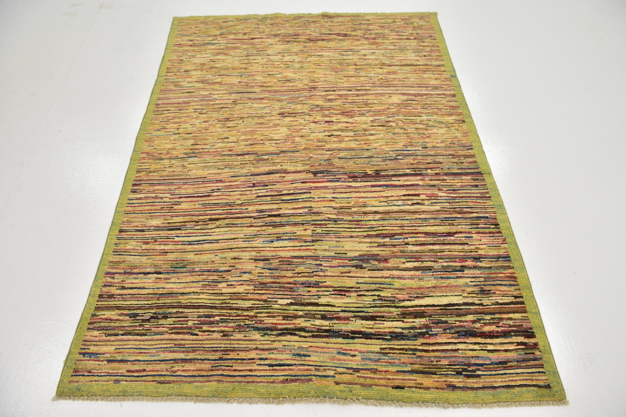 4' 9 x 6' 9 Hand Knotted Modern Ziegler Rug