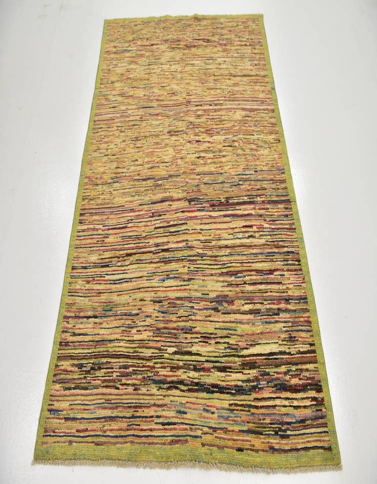 Detail image of 4' 9 x 6' 9 Hand Knotted Modern Ziegler Rug