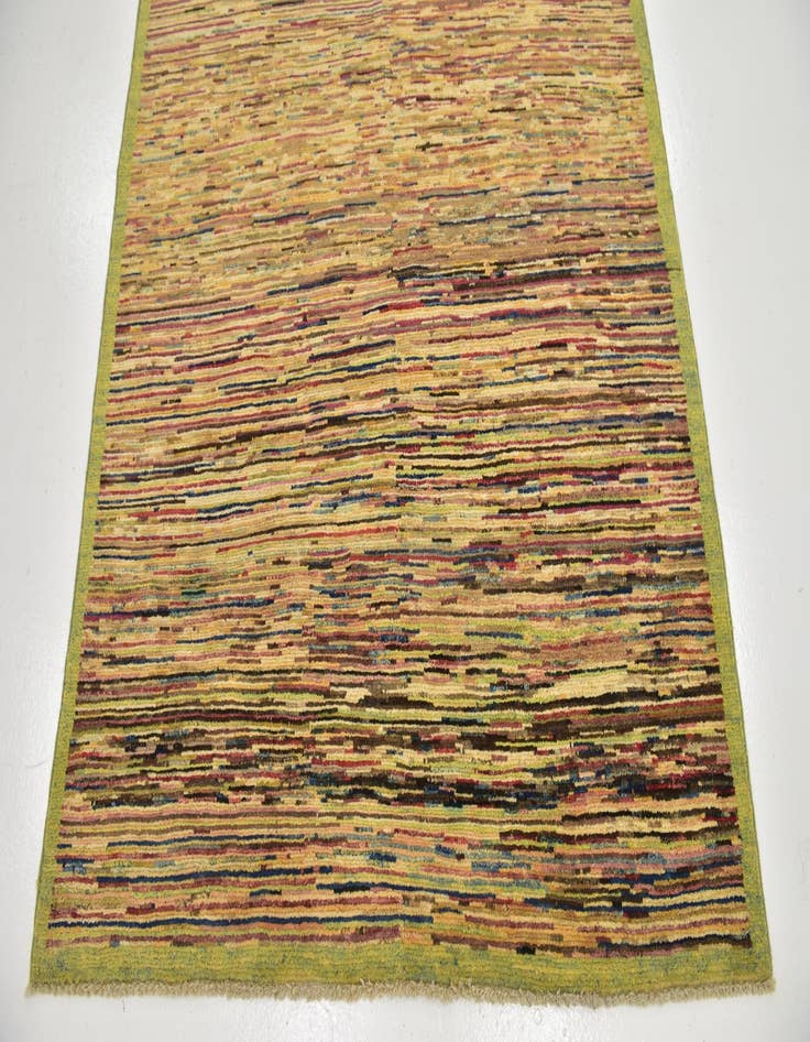 Detail image of 4' 9 x 6' 9 Hand Knotted Modern Ziegler Rug