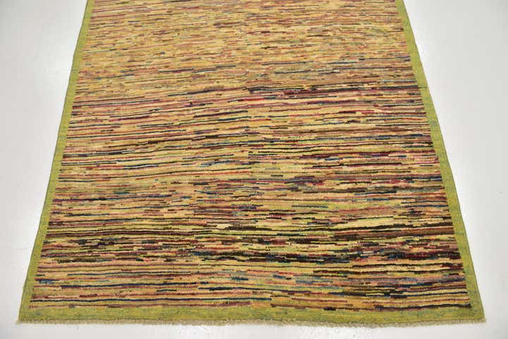 4' 9 x 6' 9 Hand Knotted Modern Ziegler Rug