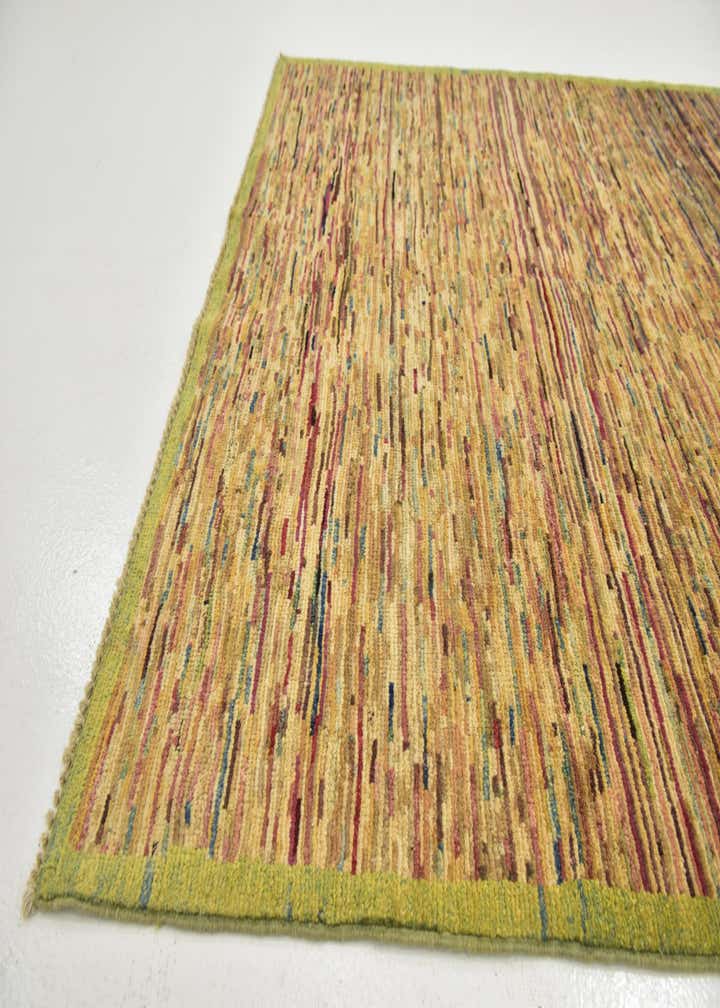 4' 9 x 6' 9 Hand Knotted Modern Ziegler Rug