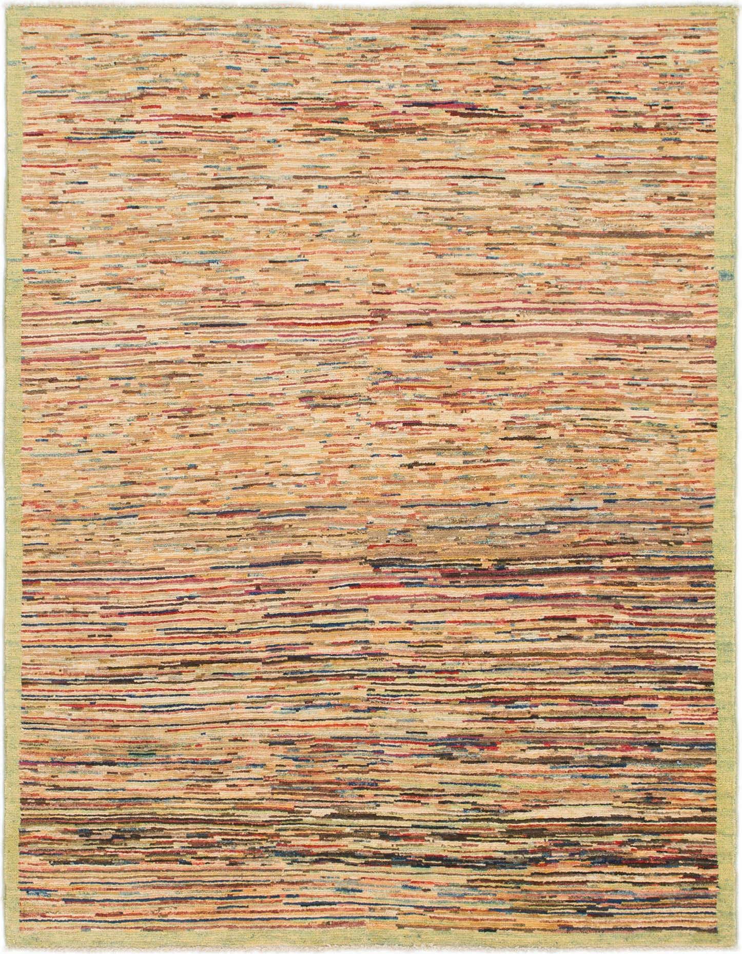 4' 9 x 6' 9 Hand Knotted Modern Ziegler Rug