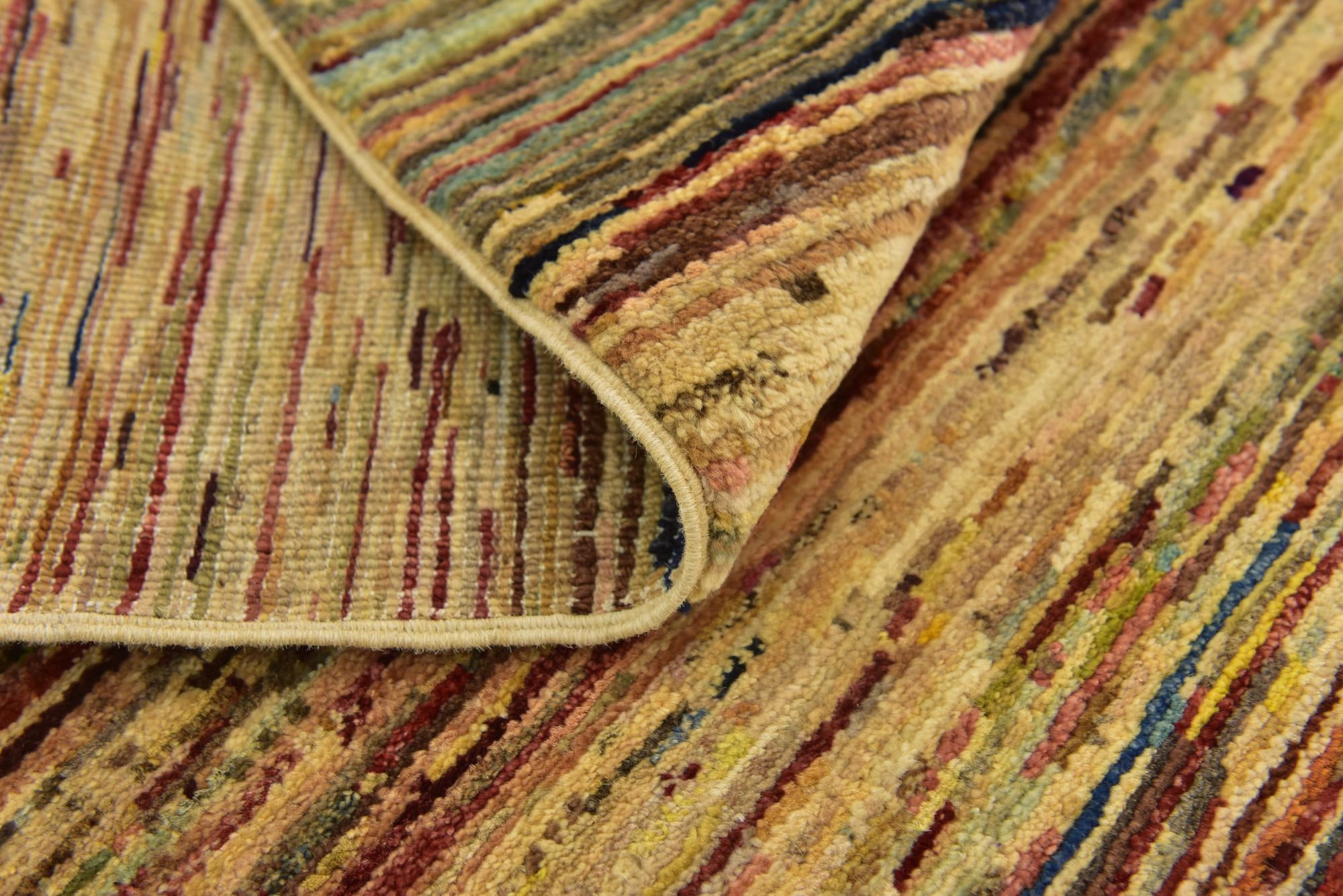 5' x 6' 4 Hand Knotted Modern Ziegler Oriental Rug