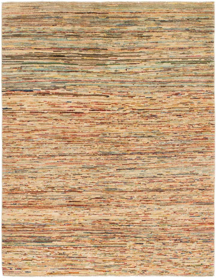 5' x 6' 4 Hand Knotted Modern Ziegler Oriental Rug