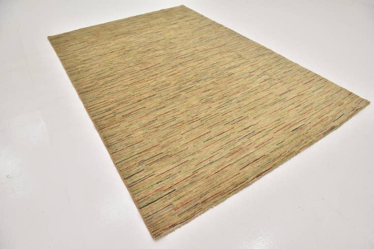 Detail image of 6' 5 x 9' 5 Hand Knotted Modern Ziegler Rug