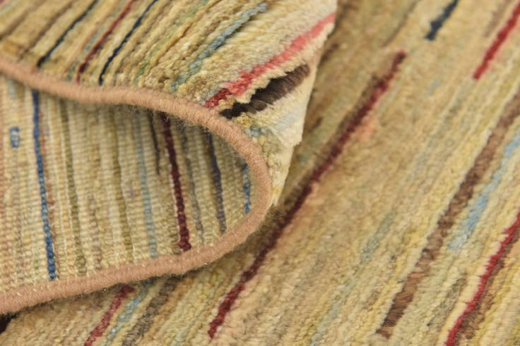 Detail image of 6' 5 x 9' 5 Hand Knotted Modern Ziegler Rug