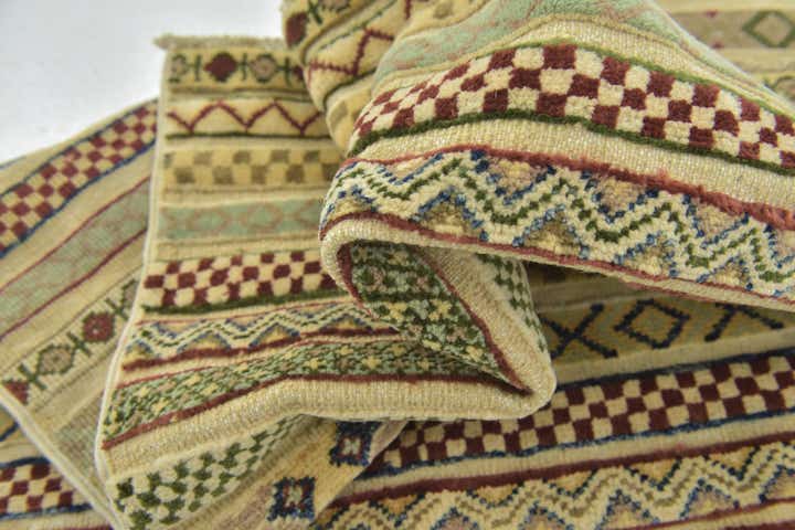 2' 8 x 4' Hand Knotted Modern Ziegler Oriental Rug