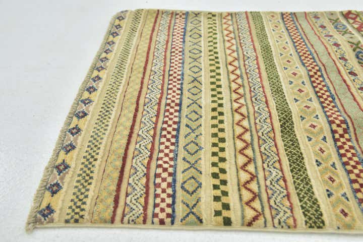 2' 9 x 4' Hand Knotted Modern Ziegler Oriental Rug