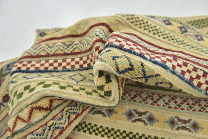 2' 9 x 4' Hand Knotted Modern Ziegler Oriental Rug