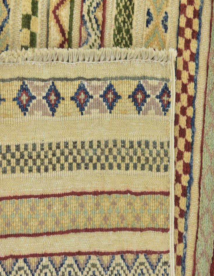 Detail image of 2' 8 x 4' 2  Hand Knotted Modern Ziegler Oriental Rug