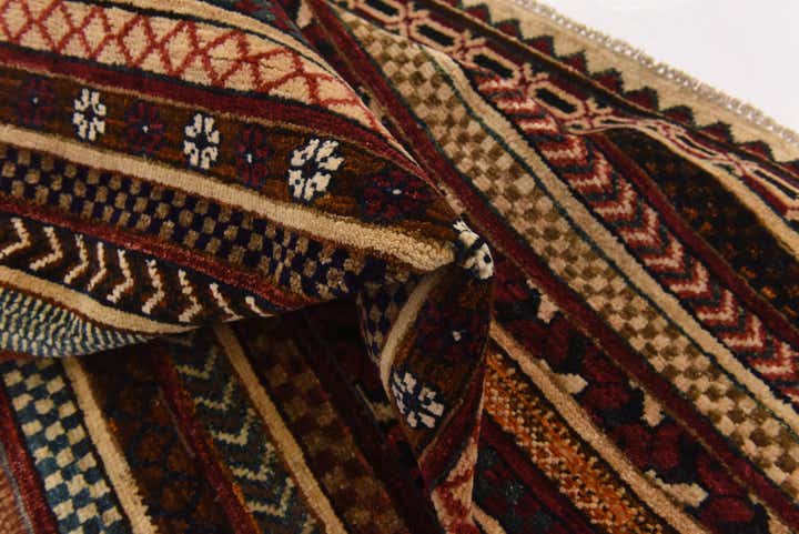 6' 8 x 9' 6 Hand Knotted Modern Ziegler Rug