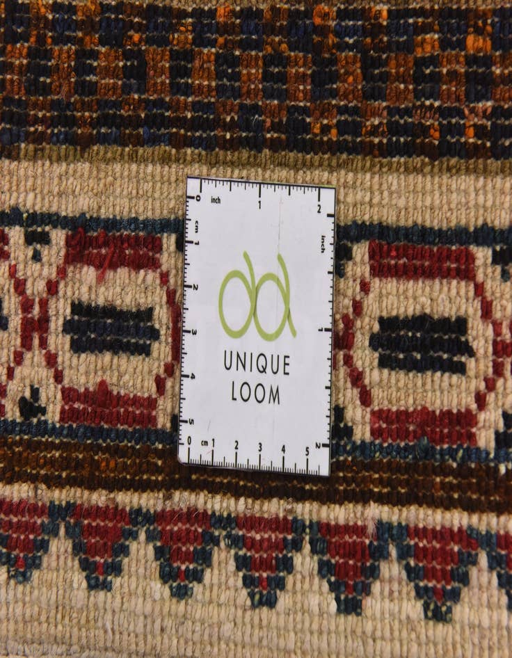 Detail image of 6' 8 x 9' 6 Hand Knotted Modern Ziegler Rug