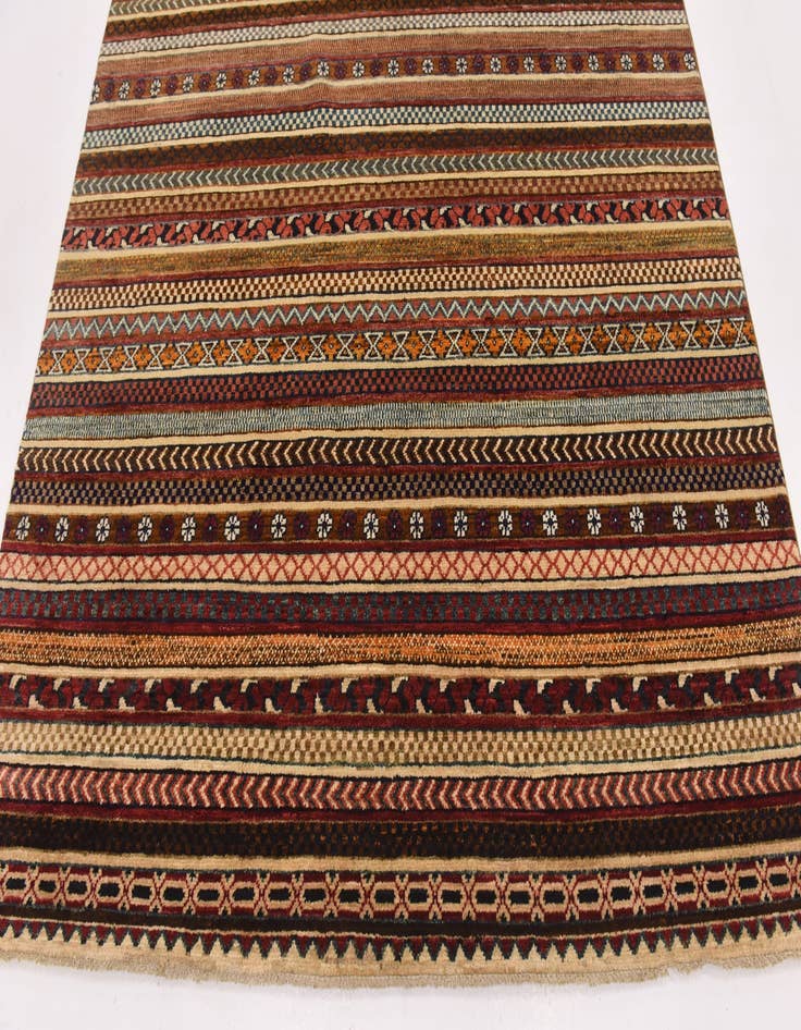 Detail image of 6' 8 x 9' 6 Hand Knotted Modern Ziegler Rug