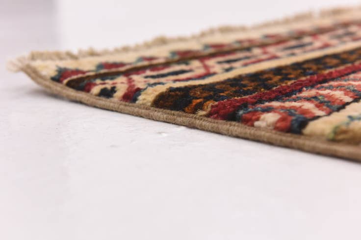 Detail image of 6' 8 x 9' 6 Hand Knotted Modern Ziegler Rug