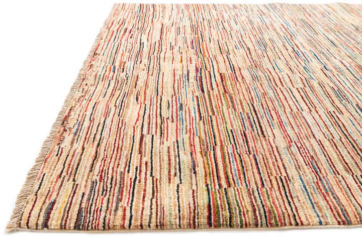 5' x 6' 3 Hand Knotted Modern Ziegler Wool Rug