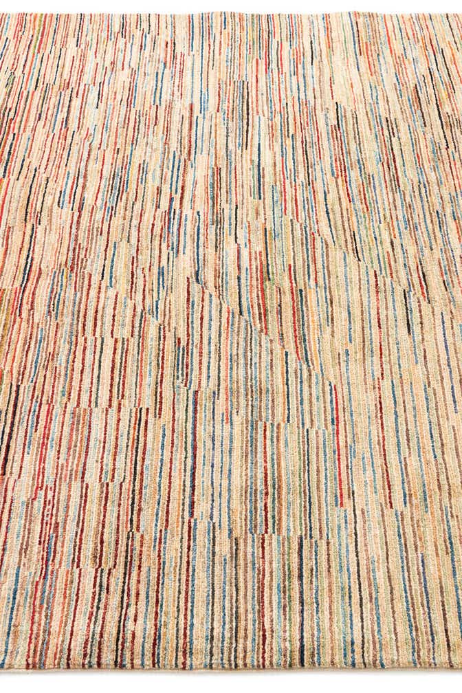 5' x 6' 3 Hand Knotted Modern Ziegler Wool Rug