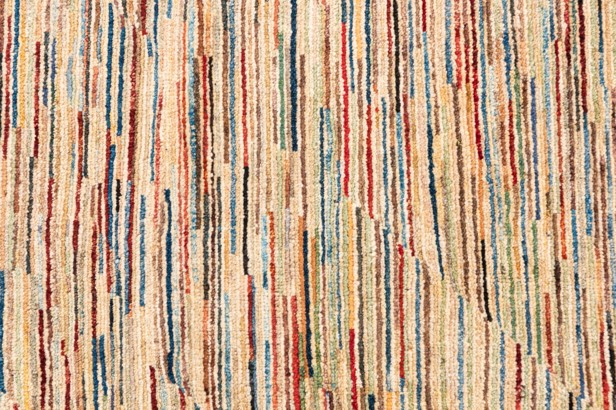 5' x 6' 3 Hand Knotted Modern Ziegler Wool Rug