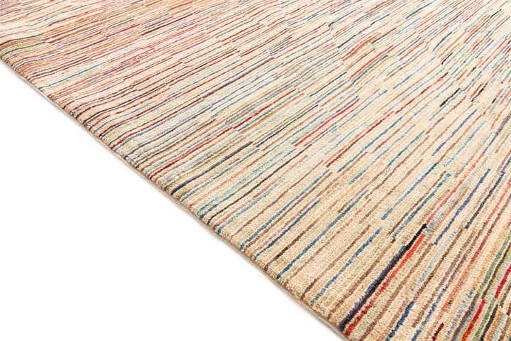 5' x 6' 3 Hand Knotted Modern Ziegler Wool Rug