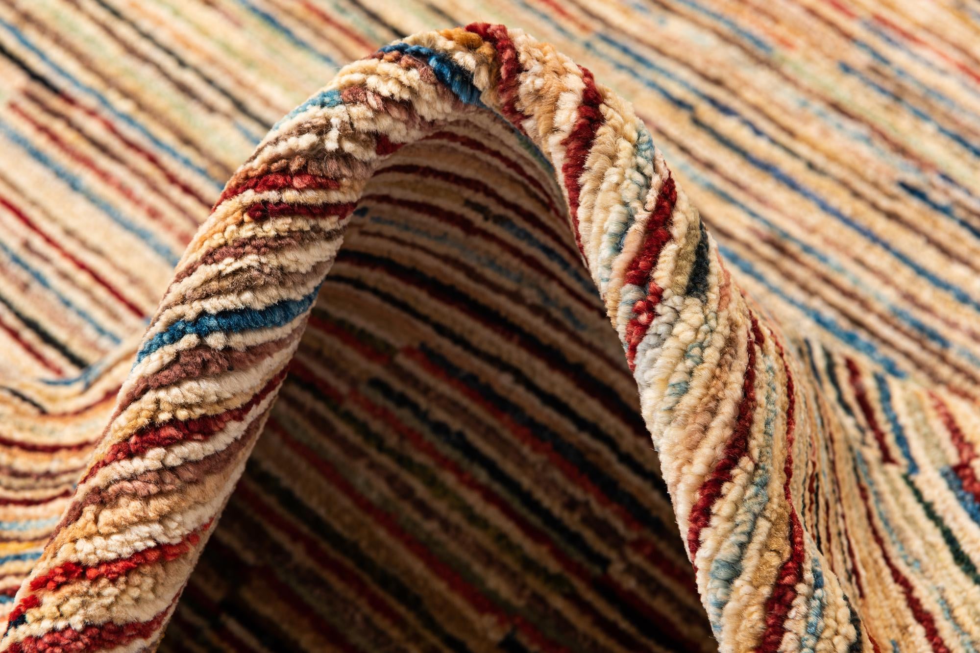5' x 6' 3 Hand Knotted Modern Ziegler Wool Rug