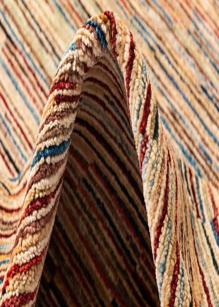 5' x 6' 3 Hand Knotted Modern Ziegler Wool Rug