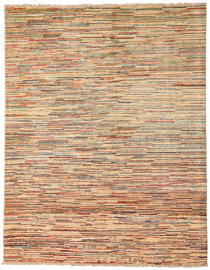 Detail image of 5' x 6' 3 Hand Knotted Modern Ziegler Wool Rug