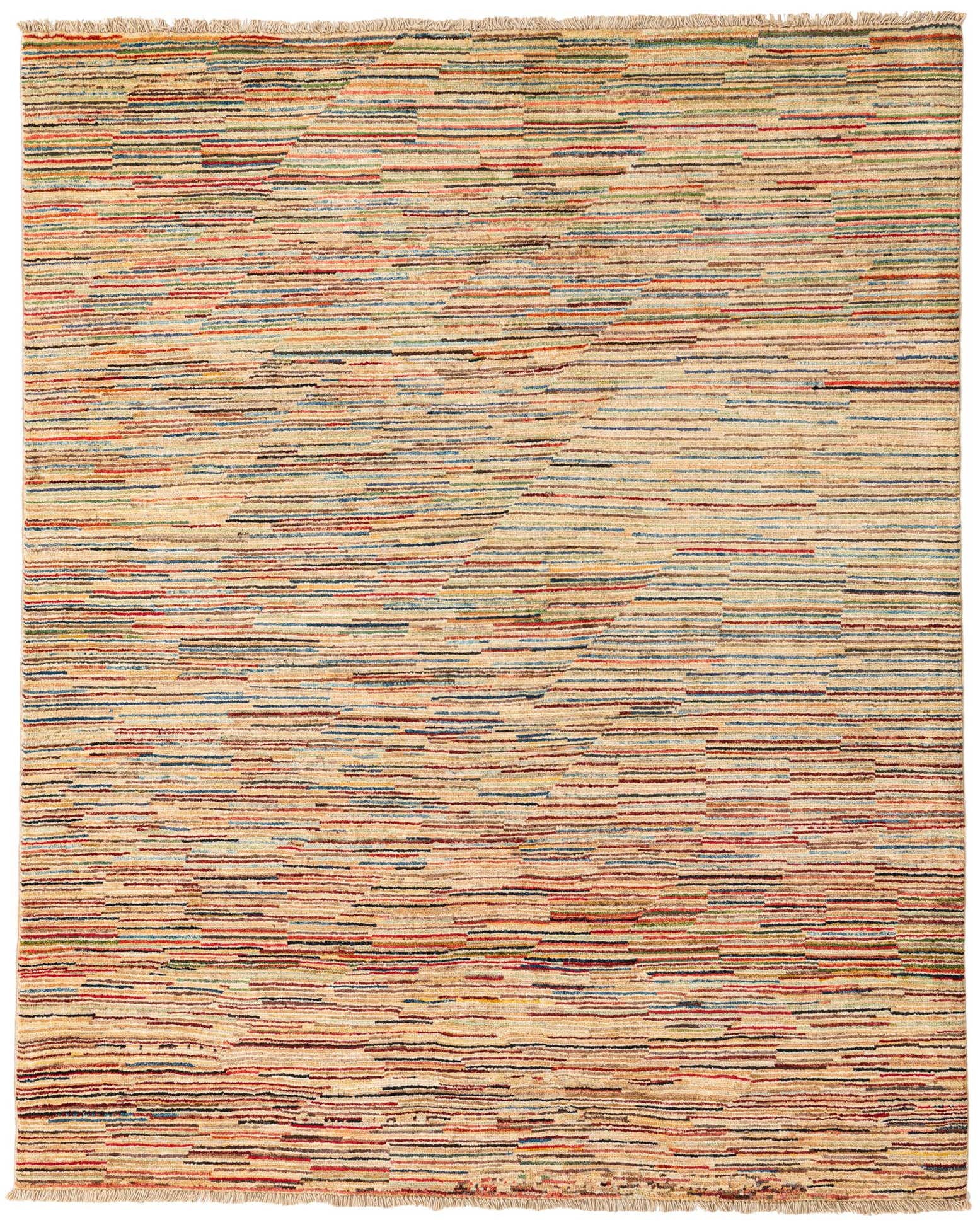 5' x 6' 3 Hand Knotted Modern Ziegler Wool Rug