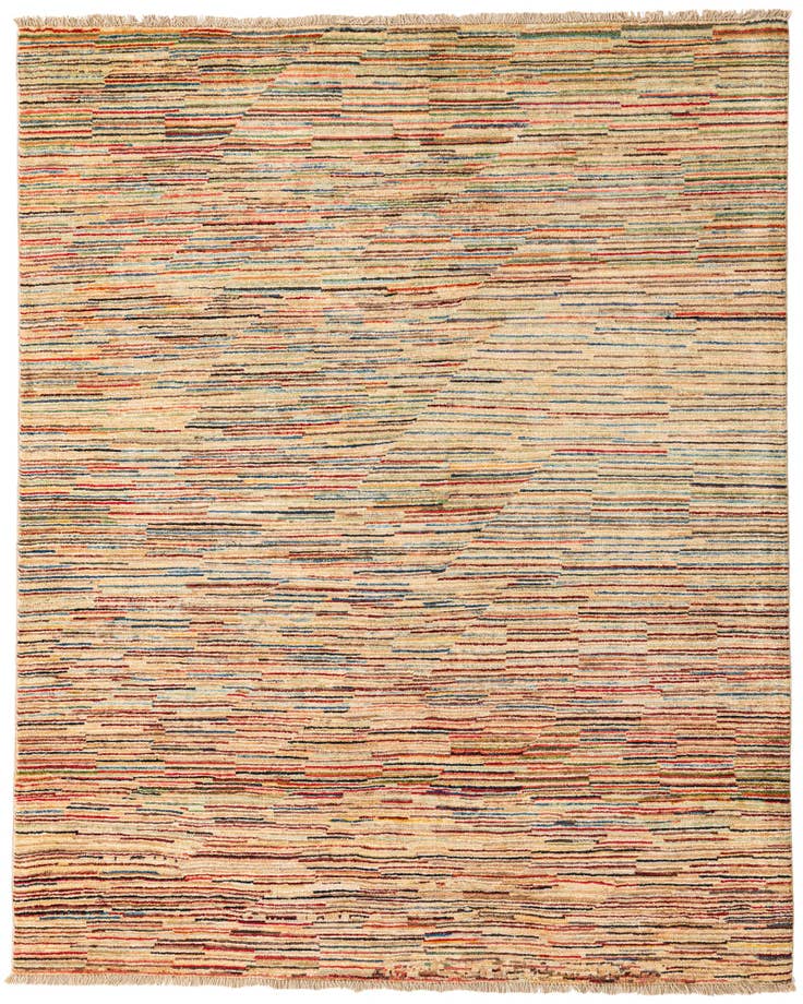 Detail image of 5' x 6' 3 Hand Knotted Modern Ziegler Wool Rug