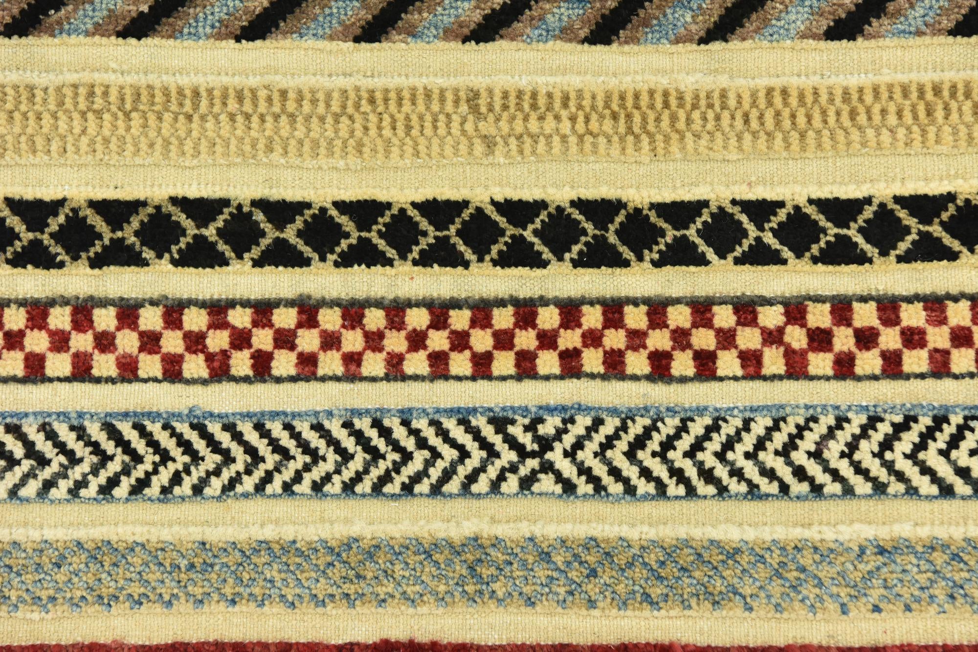 3' 1 x 4' 10 Hand Knotted Modern Ziegler Rug