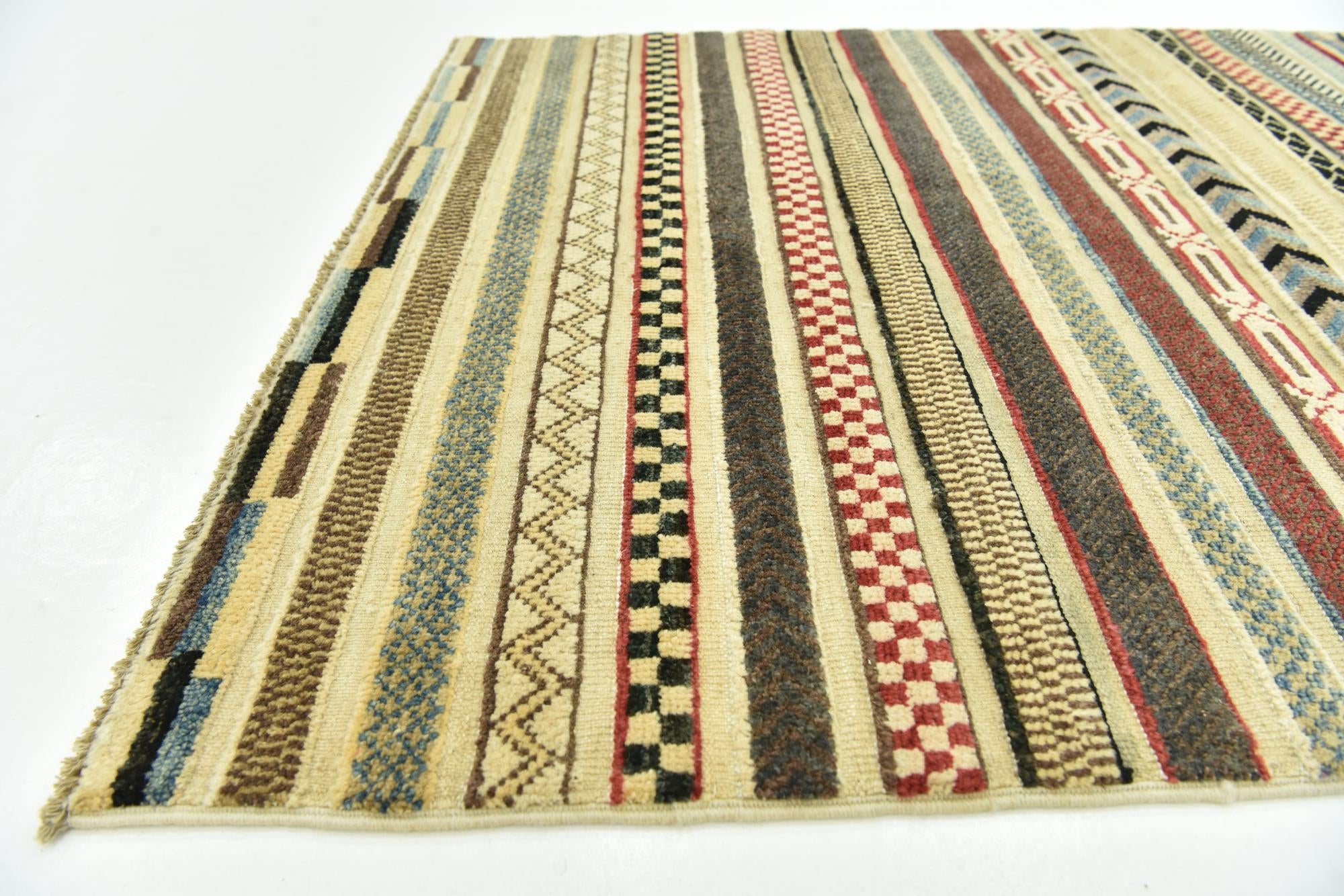 3' 1 x 4' 10 Hand Knotted Modern Ziegler Rug