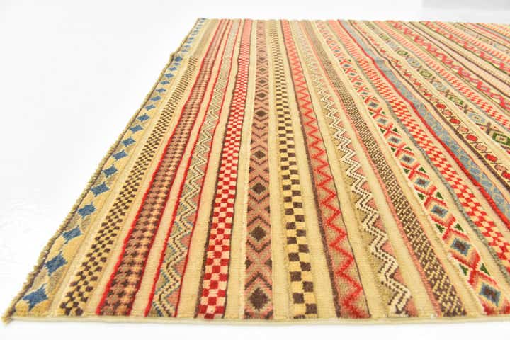145cm x 195cm Handgeknüpft Modern Ziegler Teppich