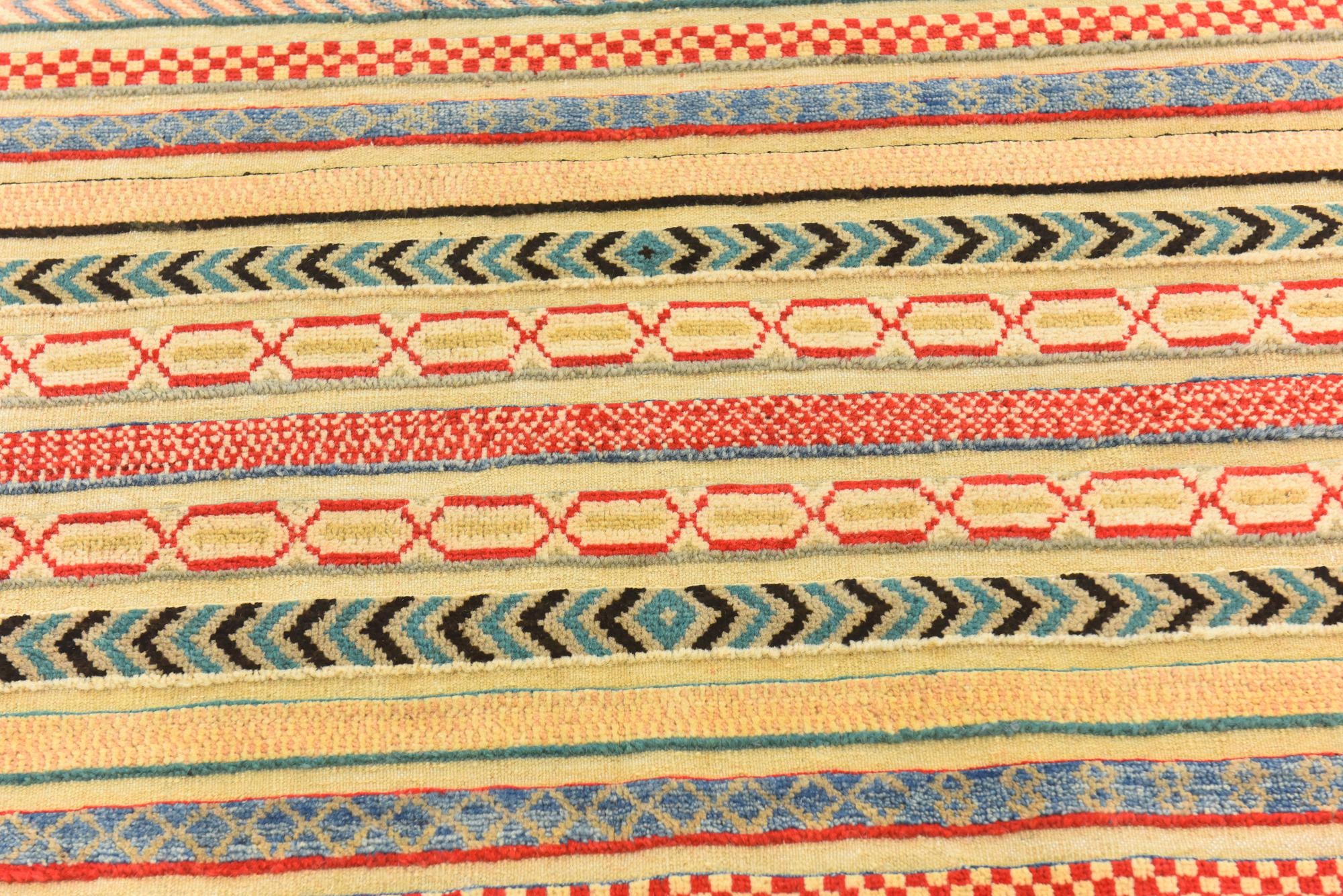4' 10 x 6' 5 Hand Knotted Modern Ziegler Rug