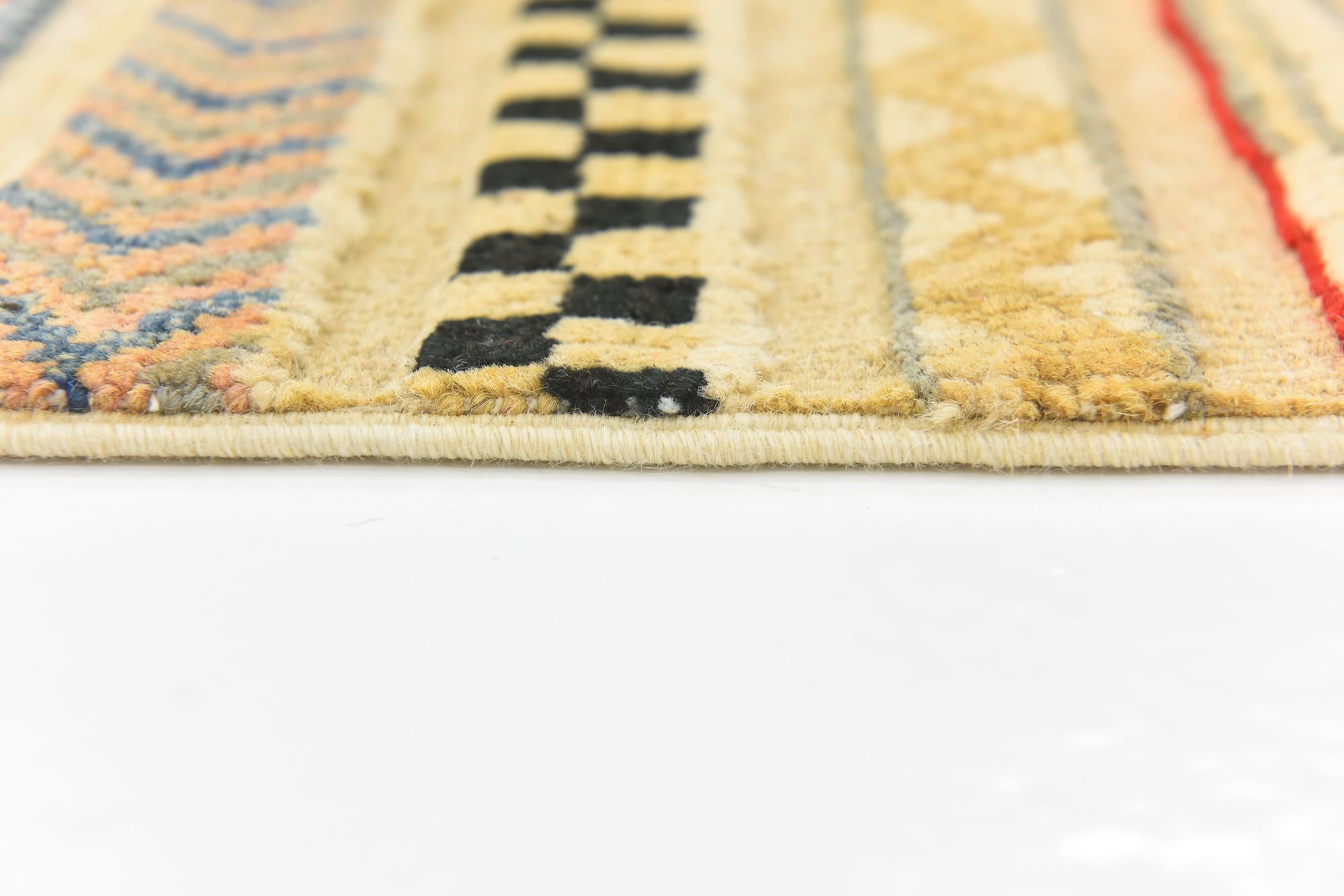 4' 10 x 6' 5 Hand Knotted Modern Ziegler Rug