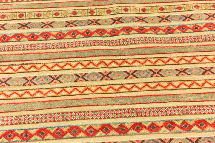 5' x 6' 6 Hand Knotted Modern Ziegler Rug