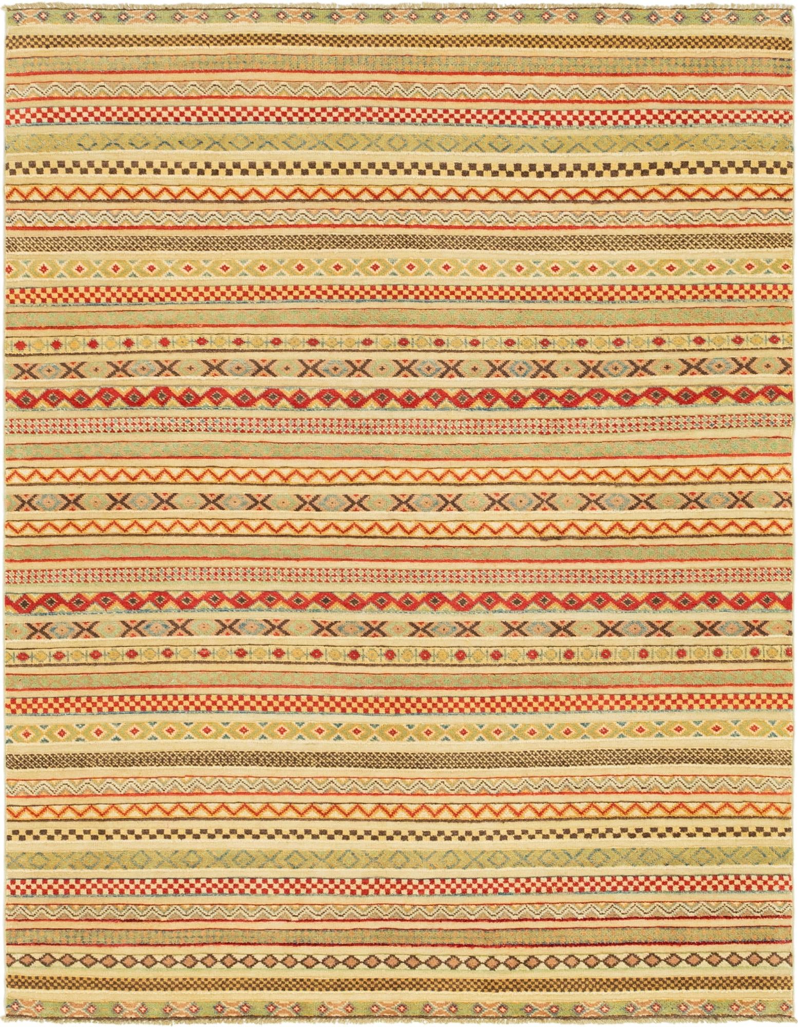 5' x 6' 6 Hand Knotted Modern Ziegler Rug