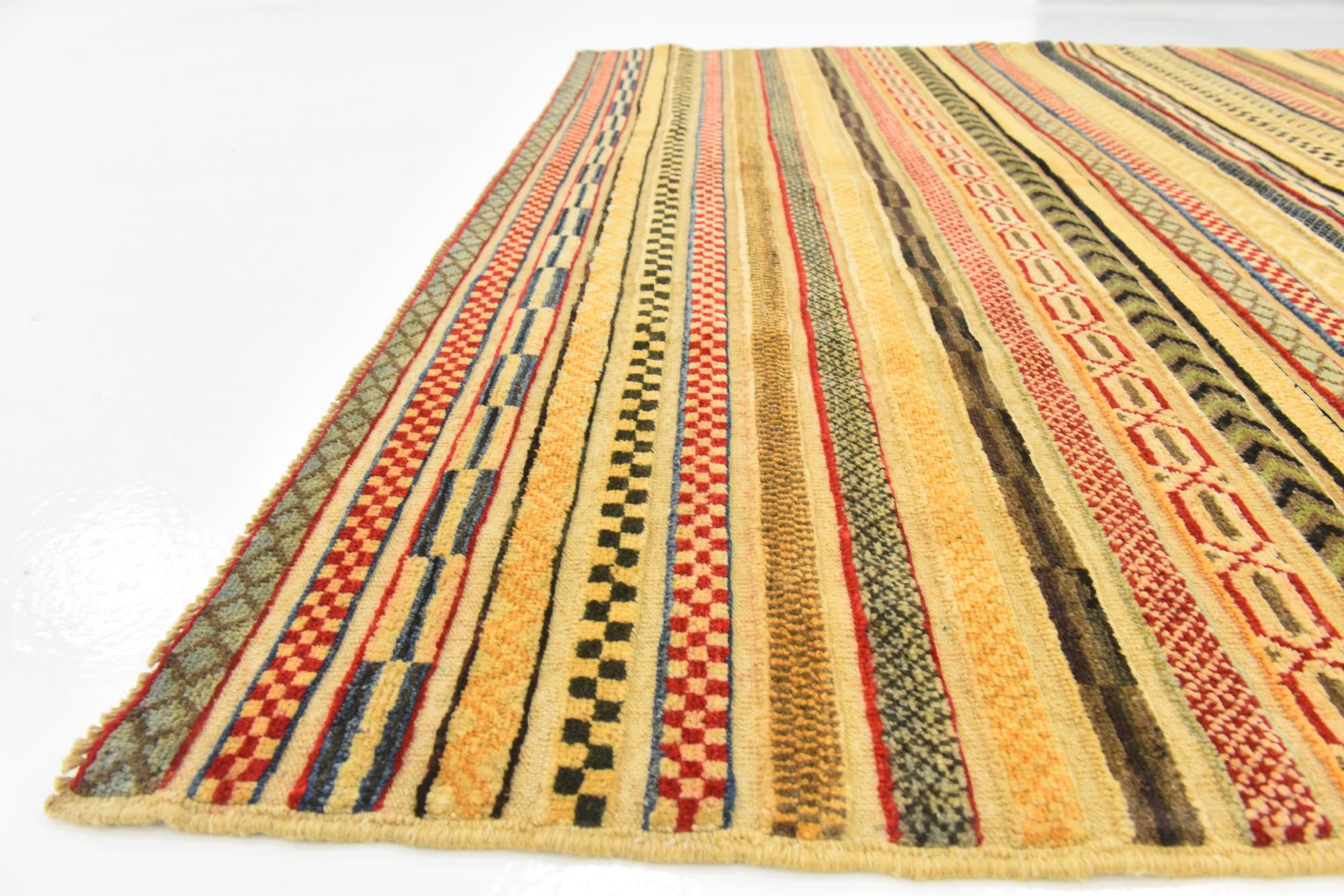 5' 9 x 7' 10 Hand Knotted Modern Ziegler Rug