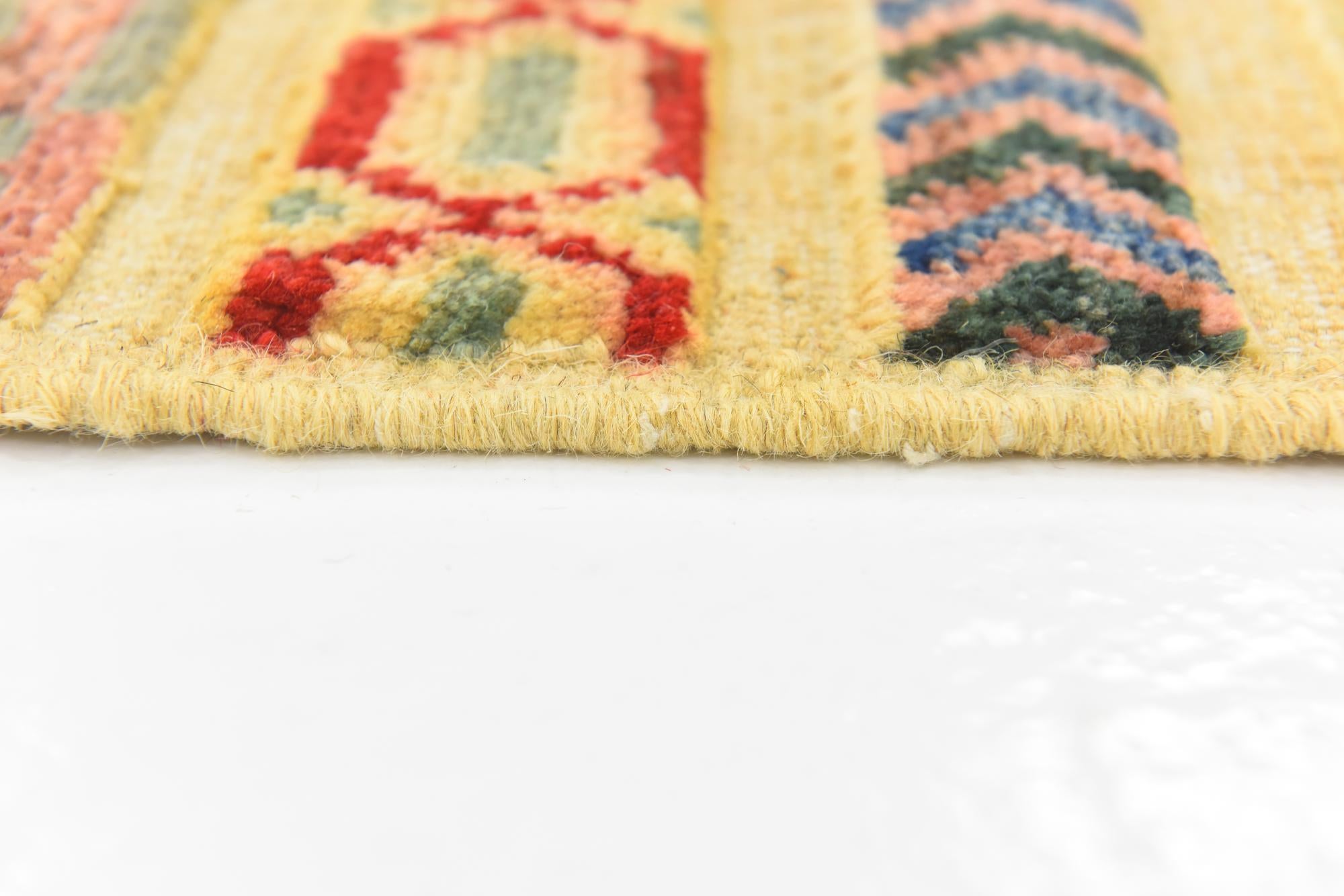 4' 10 x 6' 10 Hand Knotted Modern Ziegler Rug