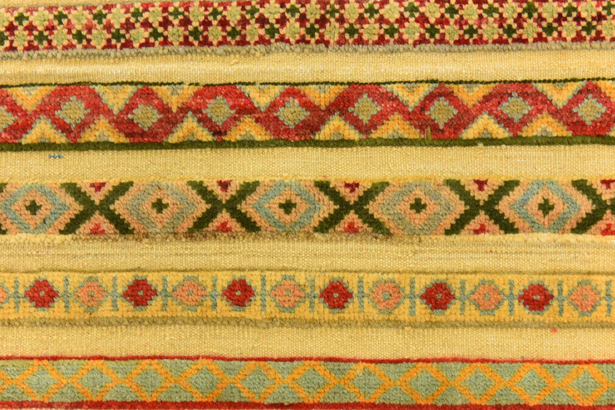 5' 9 x 7' 8 Hand Knotted Modern Ziegler Rug