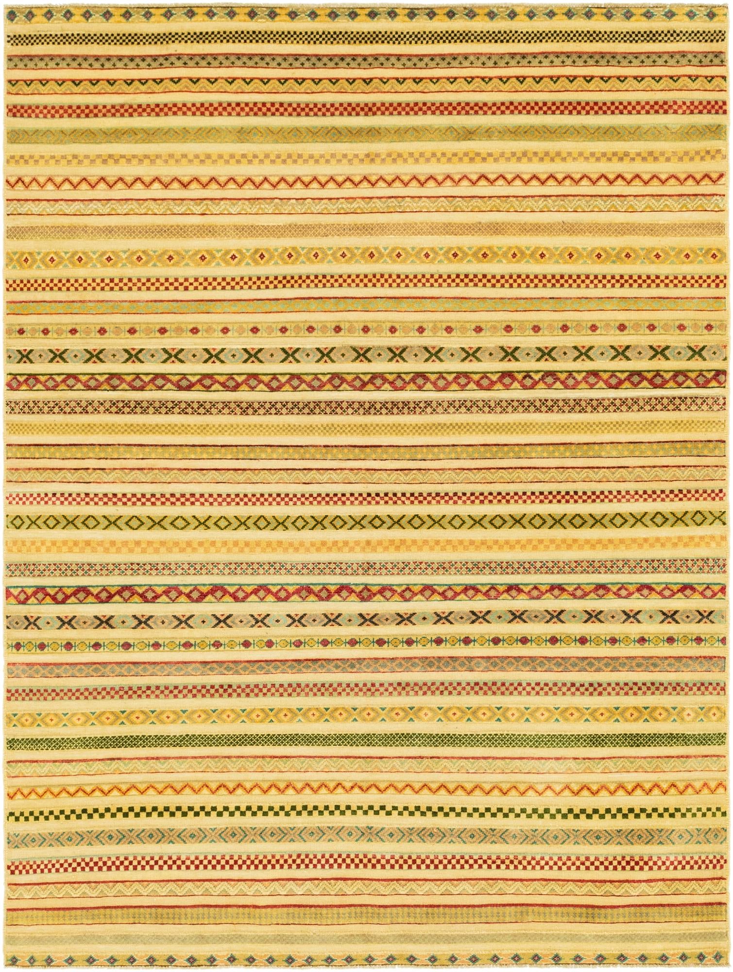 5' 9 x 7' 8 Hand Knotted Modern Ziegler Rug