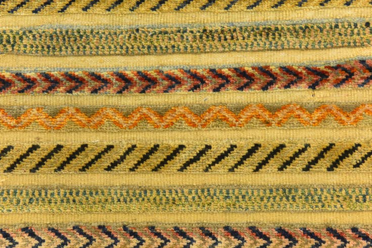 Detail image of 4' 8 x 6' 3 Hand Knotted Modern Ziegler Rug