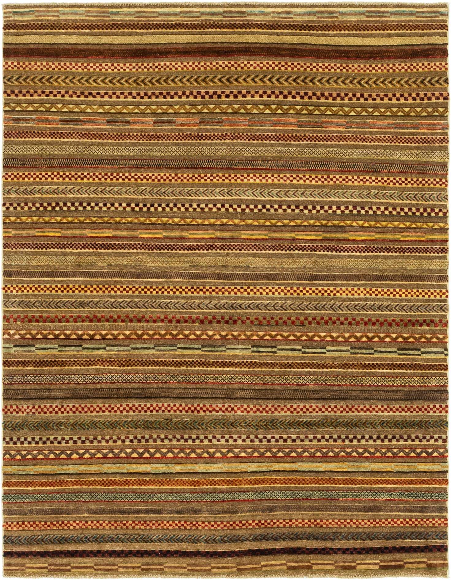 5' x 6' 8 Hand Knotted Modern Ziegler Rug